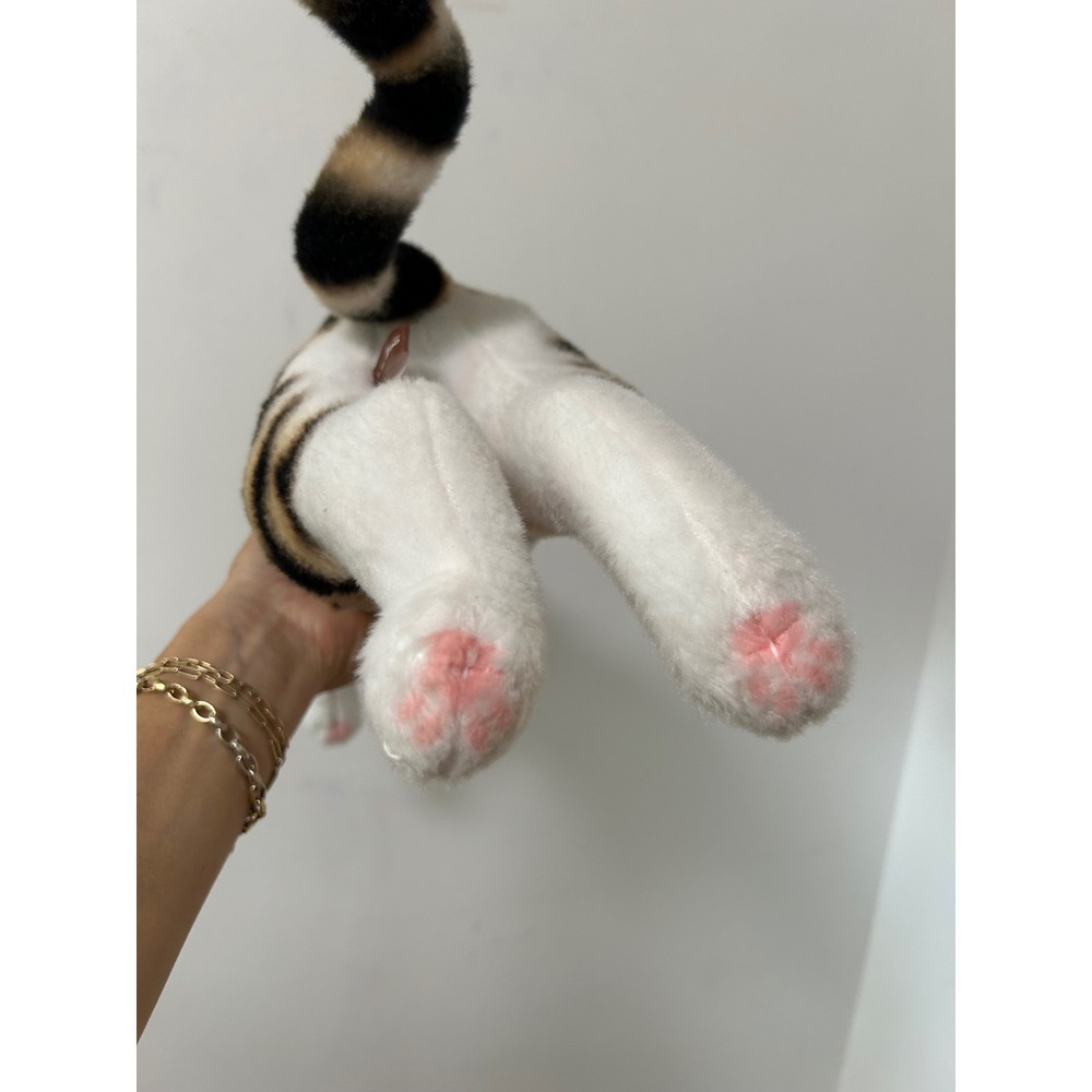 Touch Tachii Tacchi Zoo Gao Realistic Tabby Cat cream 22" Plush Japan Tall - Picture 6 of 10
